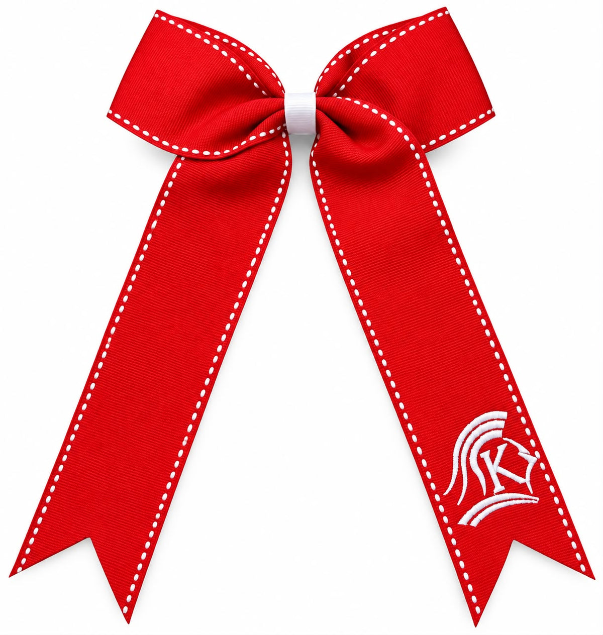 KCS Knights Long Tail red with white stitching