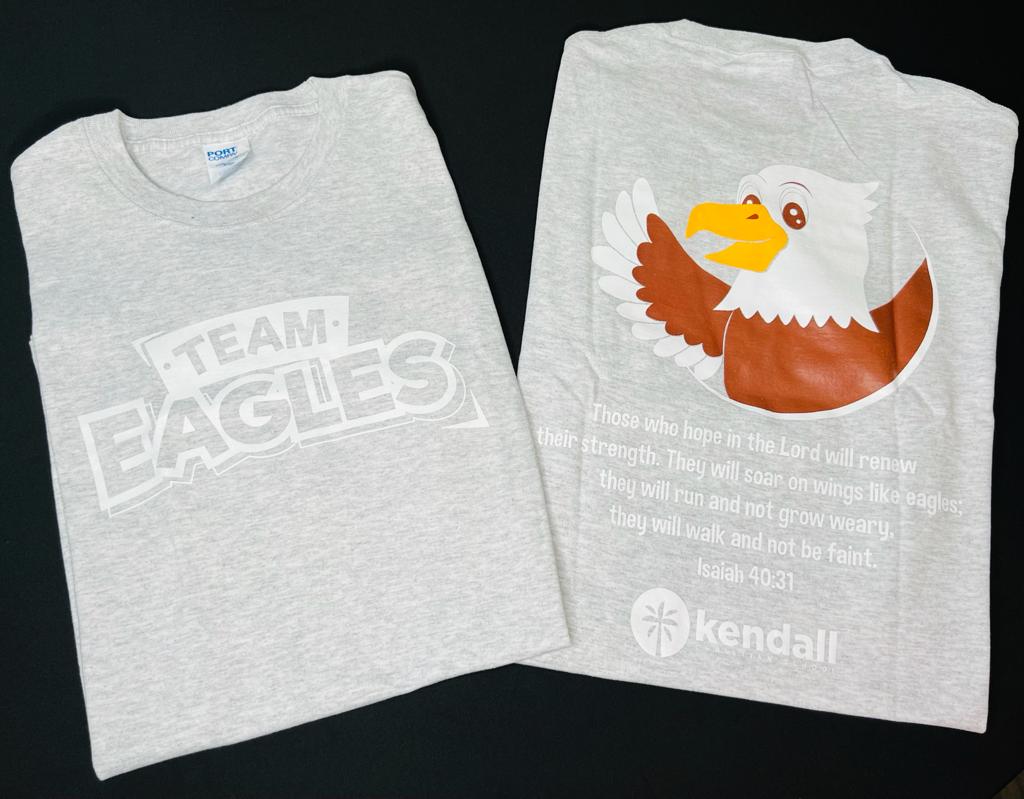 OLD DESIGN Team Eagles shirt