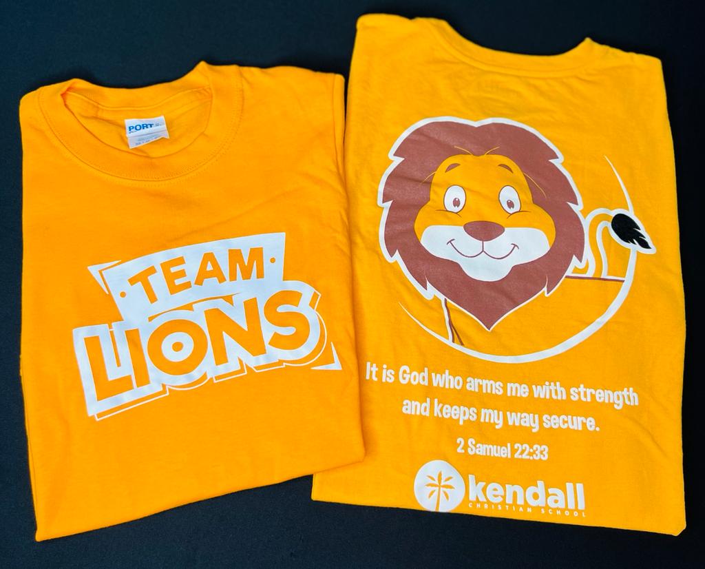 OLD DESIGN Team Lions shirt