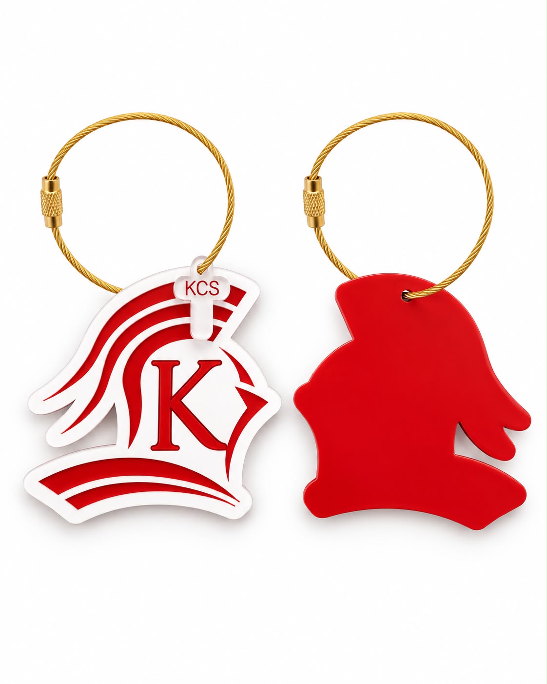 KCS Knights Keychain