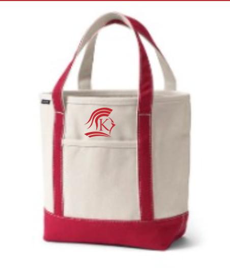 2025 Lands End Large Tote Bag